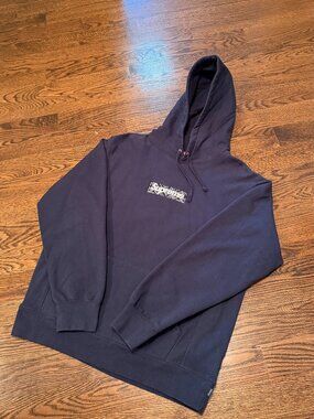 Supreme Bandana Box Logo Hoodie – Navy XL